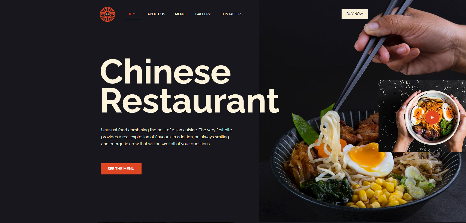 Creare site web Restaurant - Model 6