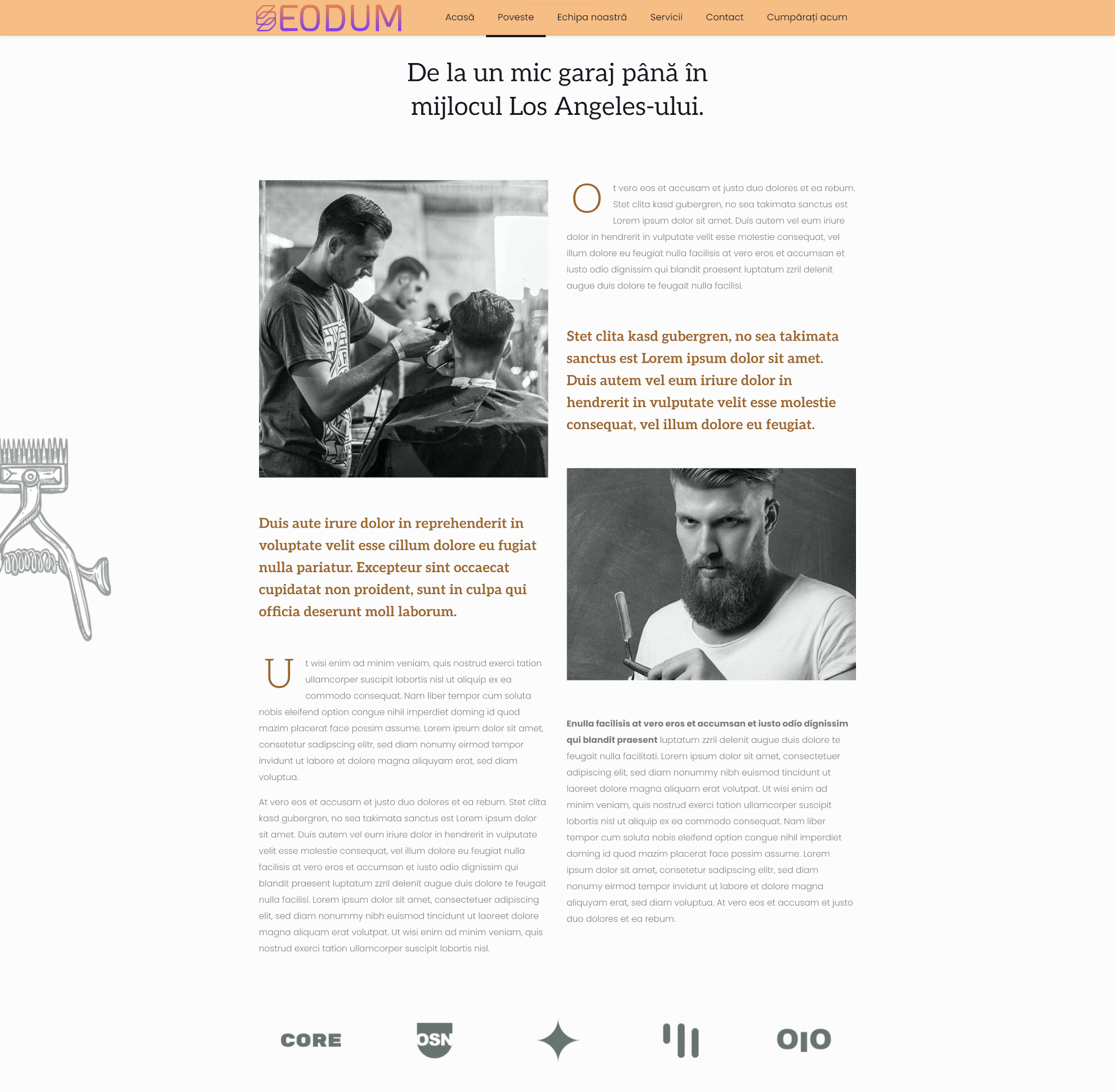 Model site web barbershop & frizerii 2 8 Seodum.ro - Model site web barbershop frizerii 2 4 min