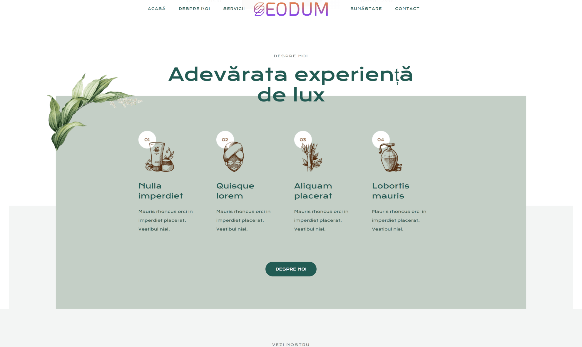 Model site web centre de spa și wellness 1 5 Seodum.ro - Model site web centre de spa si wellness 1 2 min