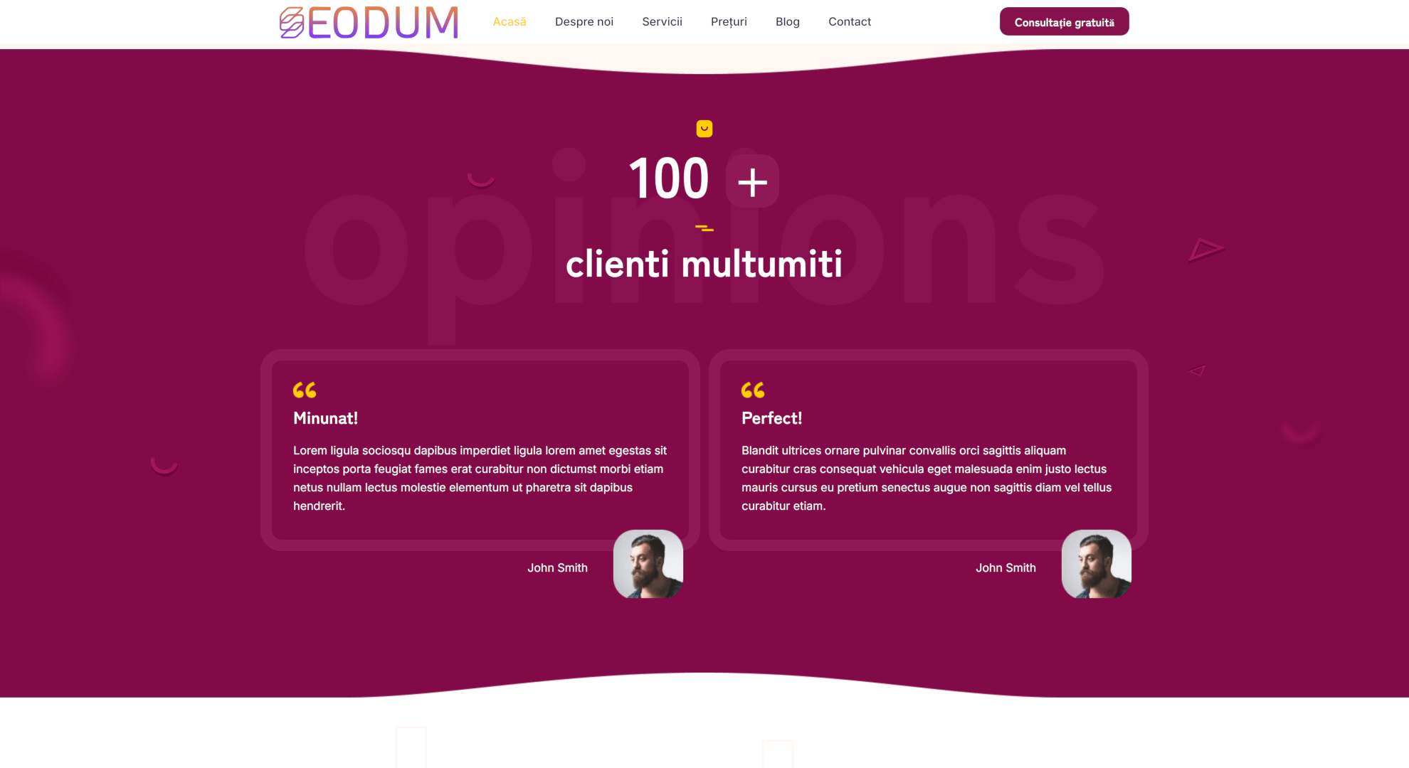 Model site web de publicitate și marketing 1 8 Seodum.ro - Model site web firme de publicitate si marketing 1 4 min