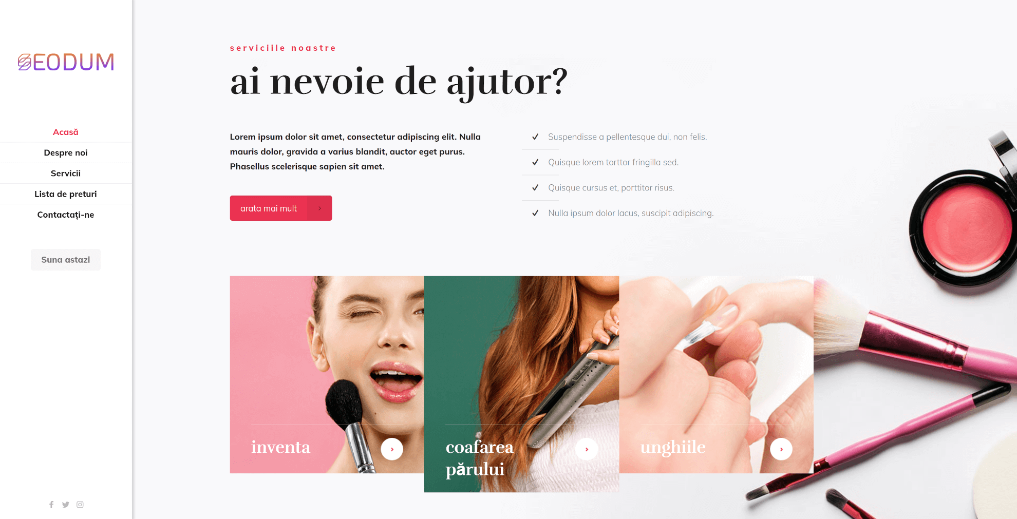 Model site web saloane de înfrumusețare 1 5 Seodum.ro - Model site web saloane de infrumusetare 1 2 min