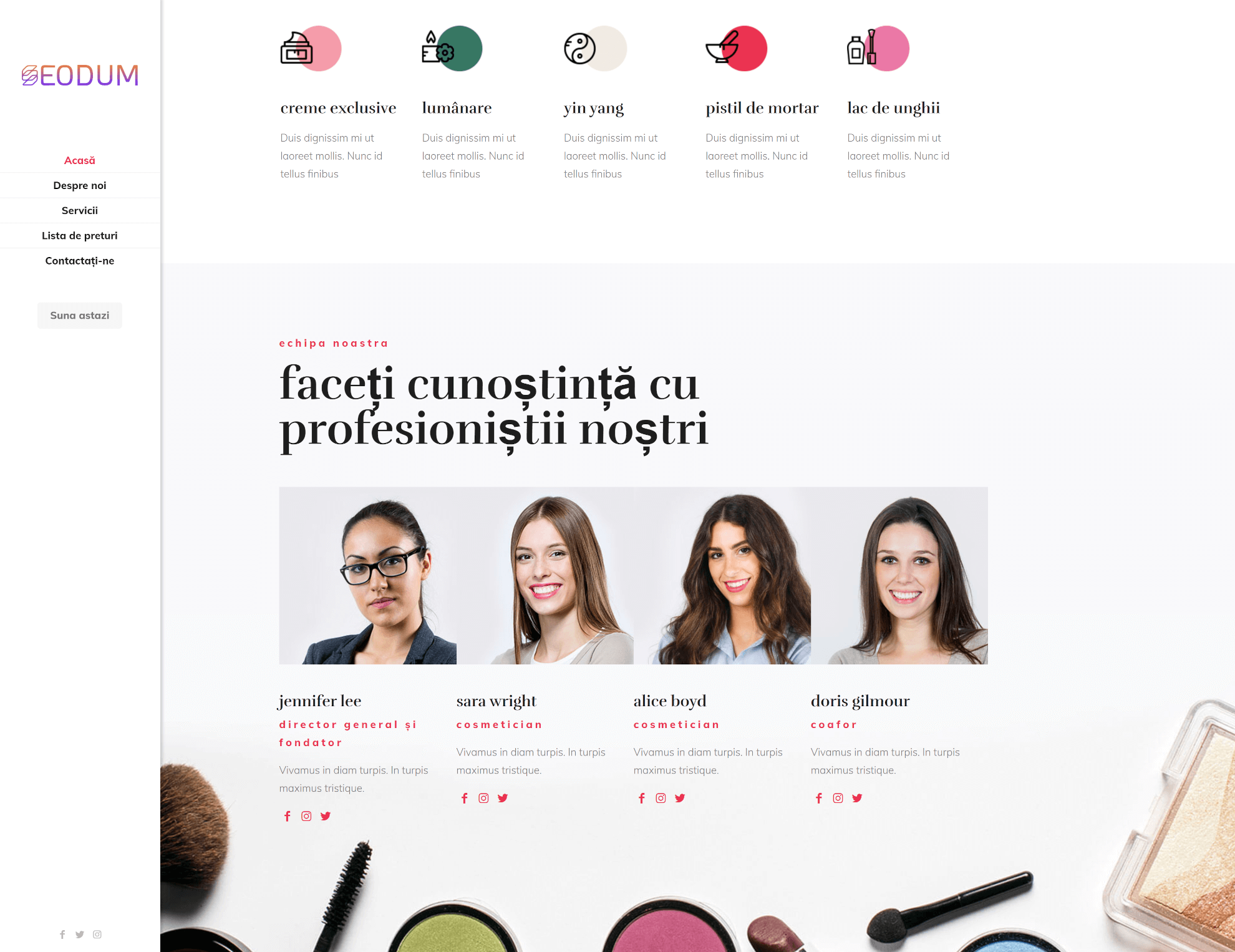 Model site web saloane de înfrumusețare 1 6 Seodum.ro - Model site web saloane de infrumusetare 1 3 min